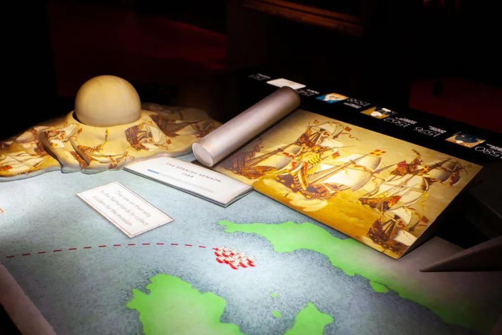  融合|英国国家海事博物馆，技术与内容的有趣融合