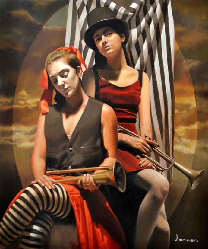 画家&开拓自己的绘画空间,追求自由的表现,成了画家创作的源动力