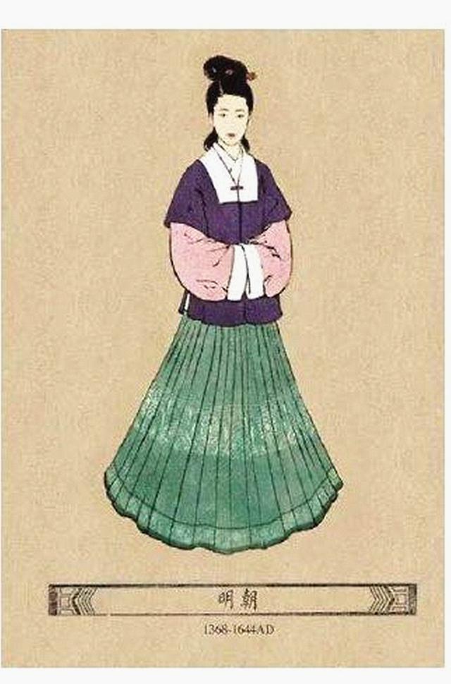 各个时期的女性穿搭,明朝端庄大气,民国优雅精致,你喜欢哪个