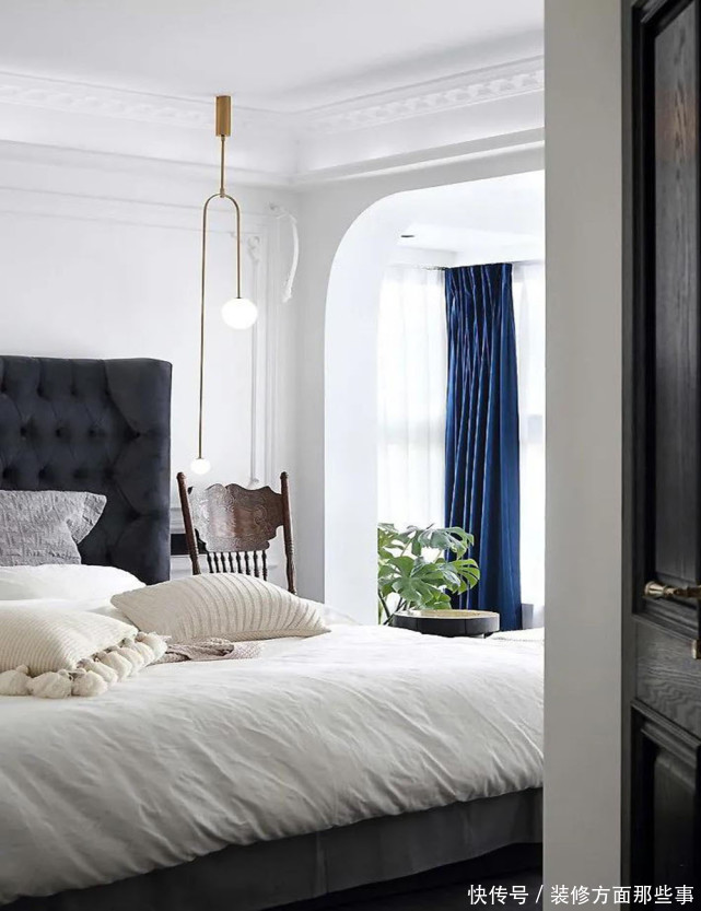 屋主|100㎡黑白色系法式风,打造了一个纯净通透、诗意缠绕的家