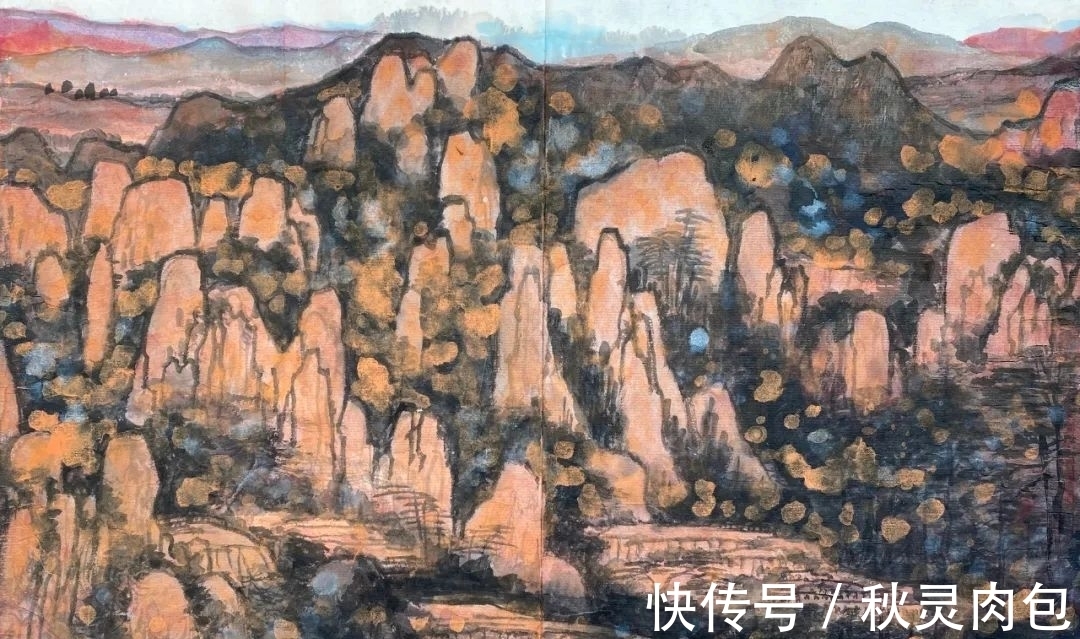 黄宾虹!水墨诗意——任海荣山水画艺术品鉴