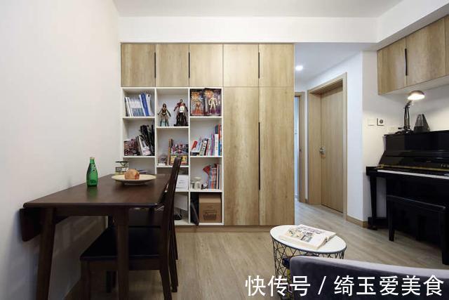 三口之家|三口之家的62㎡两居,半米不浪费,收纳力太强了,清新简约真舒适