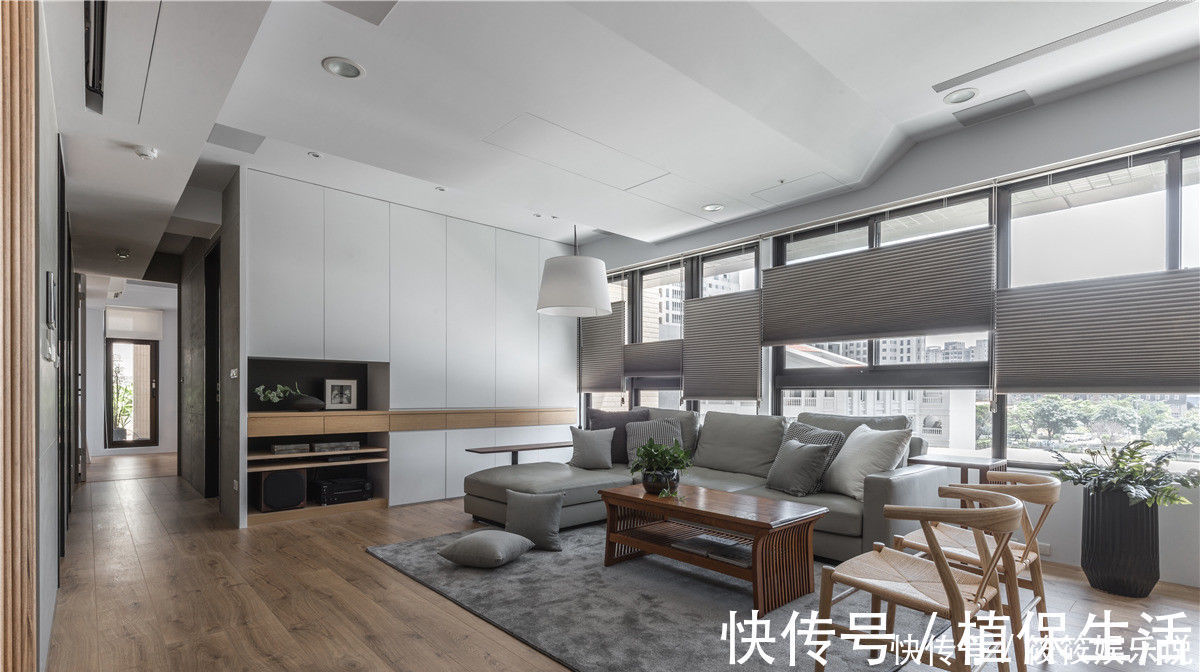 装修|原木简约风新房装修,通透的空间设计,营造出更舒适的居家氛围