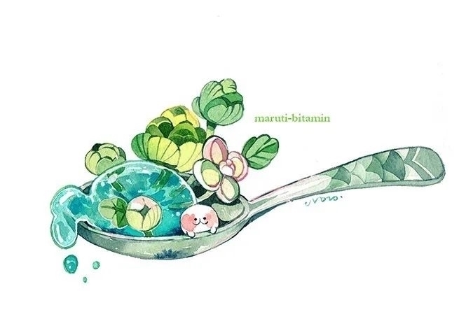 bitamin!每日插画 8年,从画渣到大神,不努力你永远不知道自己有多优秀