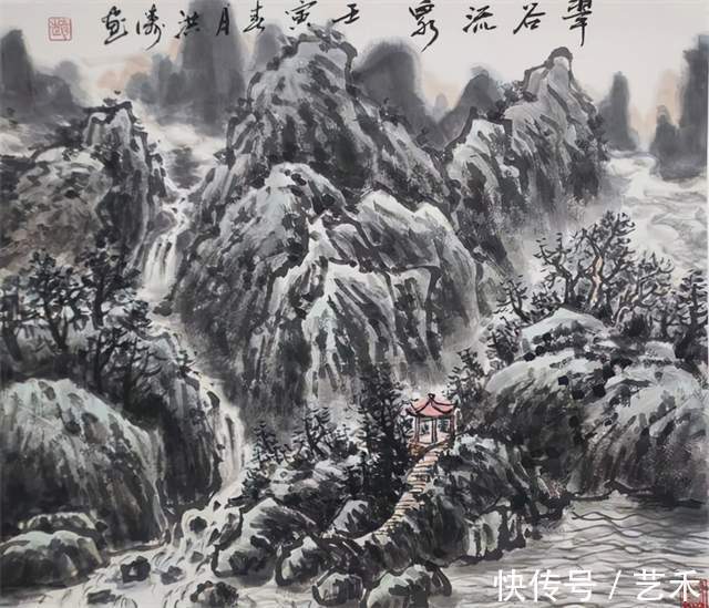 美术师@“道法嵩山”知名画家赵洪涛作品赏析