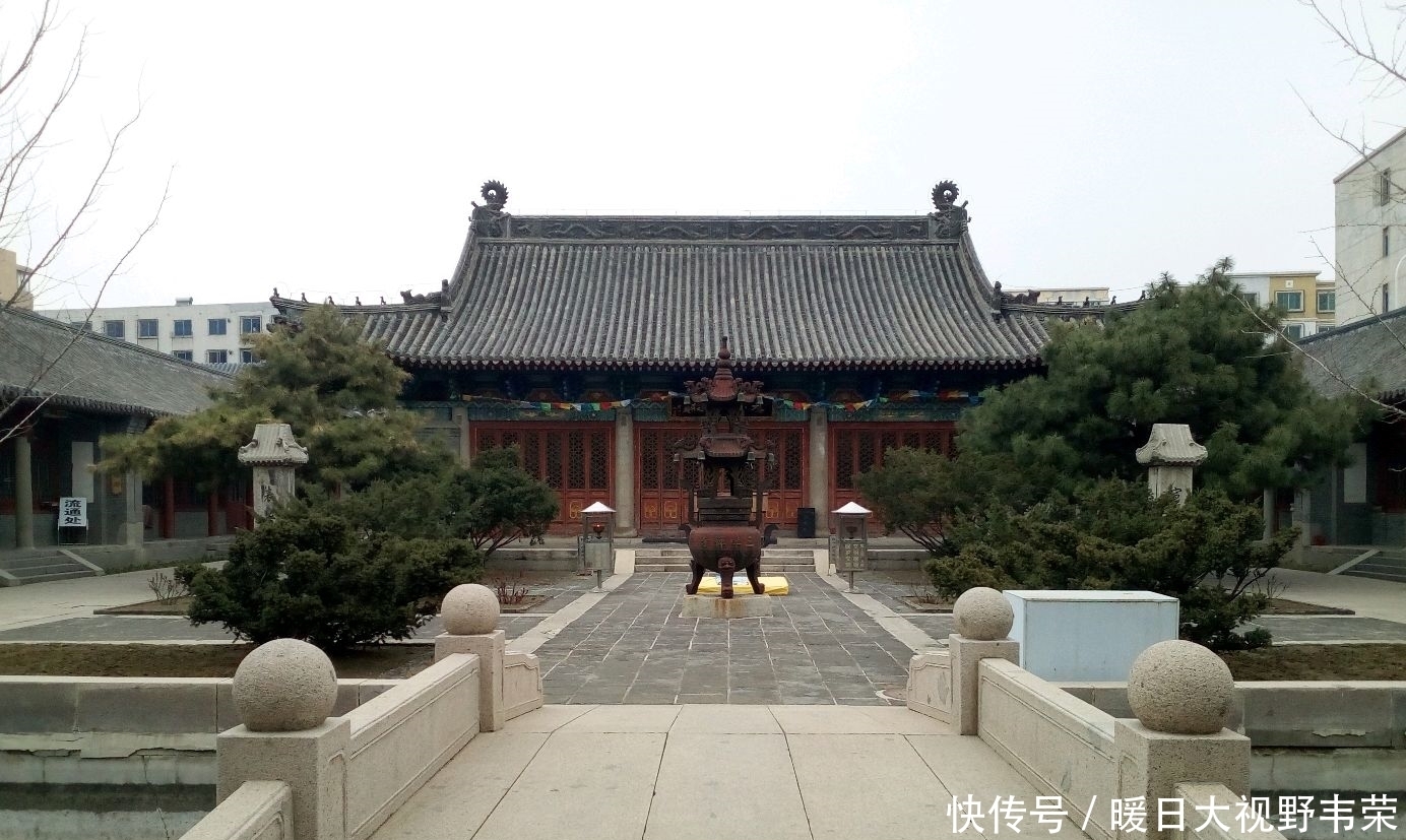鞍山千年古刹：三学寺，日本靖国神社的镇门石狮就是从这里掠走的