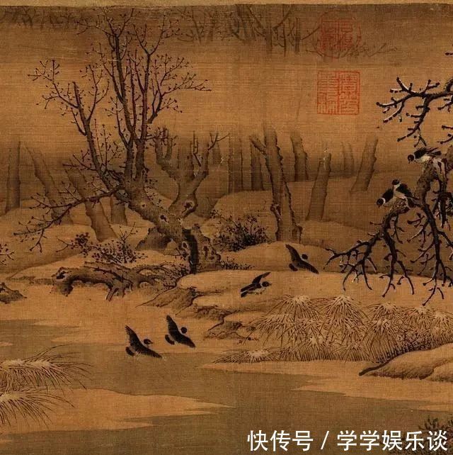 中国传统文化@一幅来自宋朝的山水画,意境悠远,如今是辽博的“镇馆之宝”!