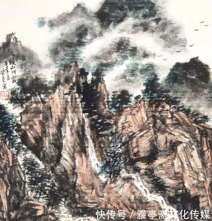 中国美术$《金虎纳福·新年迎春》实力派艺术名家陈尧