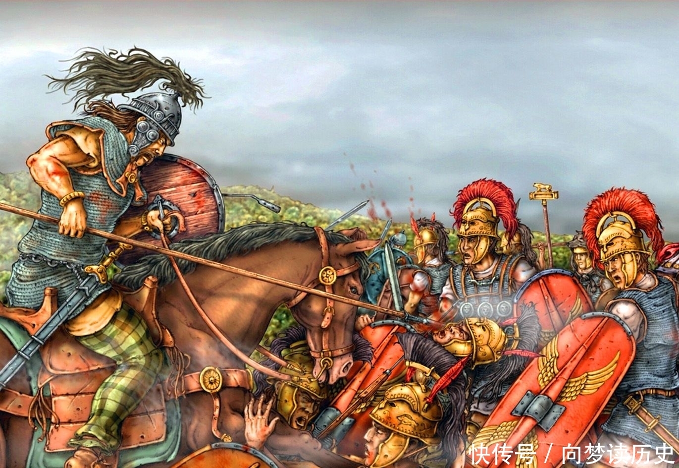 包围|踩碎高卢民族希望!双重包围下,5万罗马人如何击垮33万敌军?