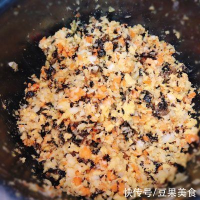 好吃|好吃不胖的玉米面菜团子