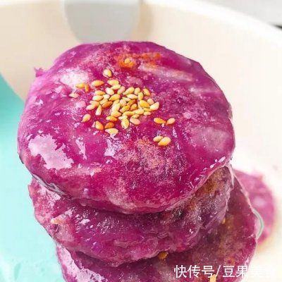 山药泥|吃过这顿紫山药雪梨饼，才算吃过美味