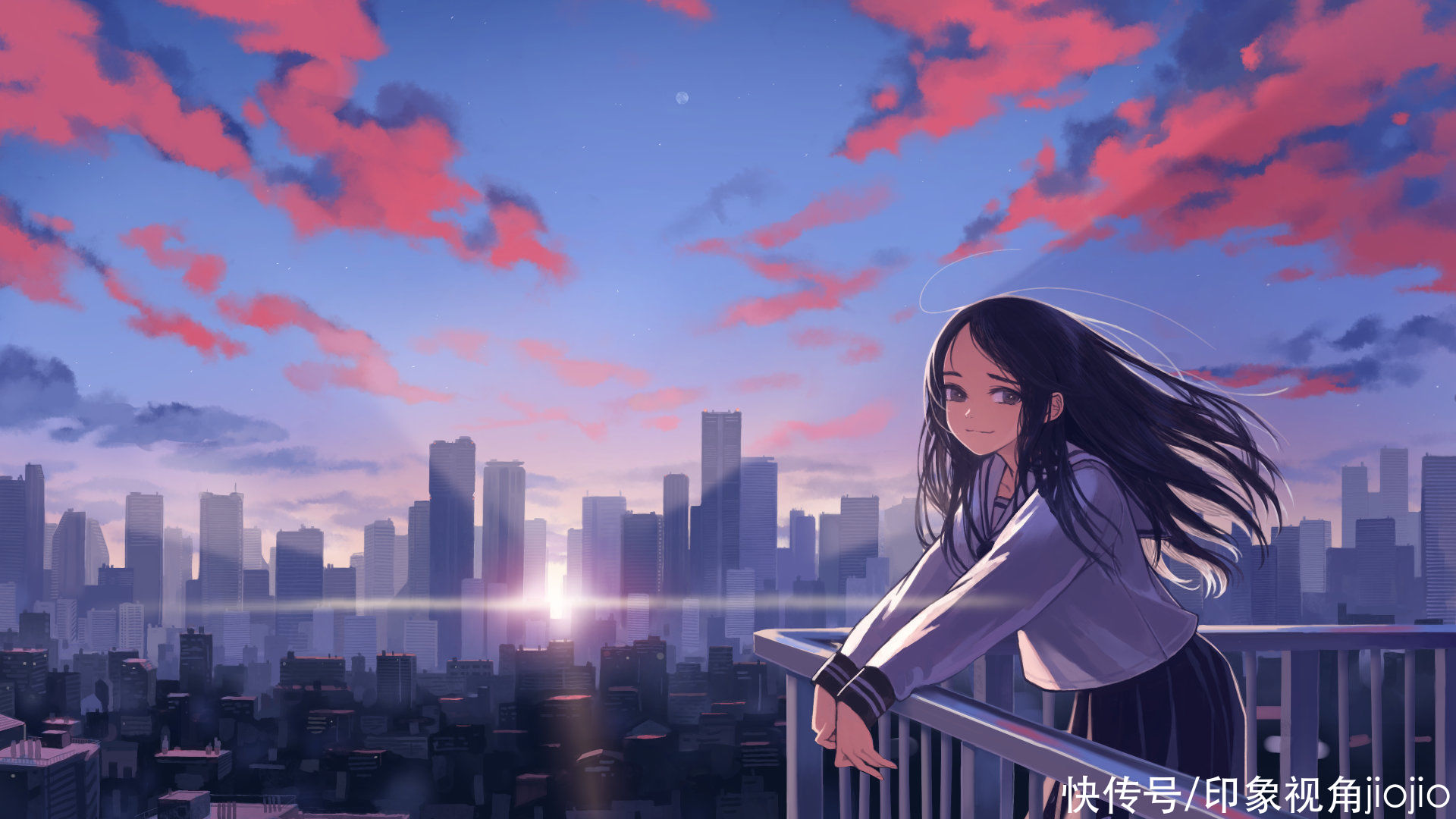 色彩|以少女思绪为题材的插画作品，通过色彩传达情感