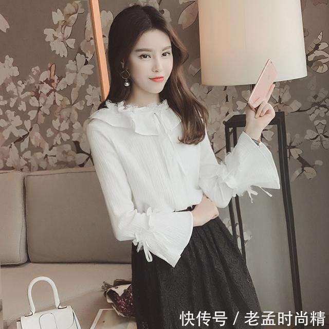 系带|春季还是衬衫的好,遮肉显瘦就这一件