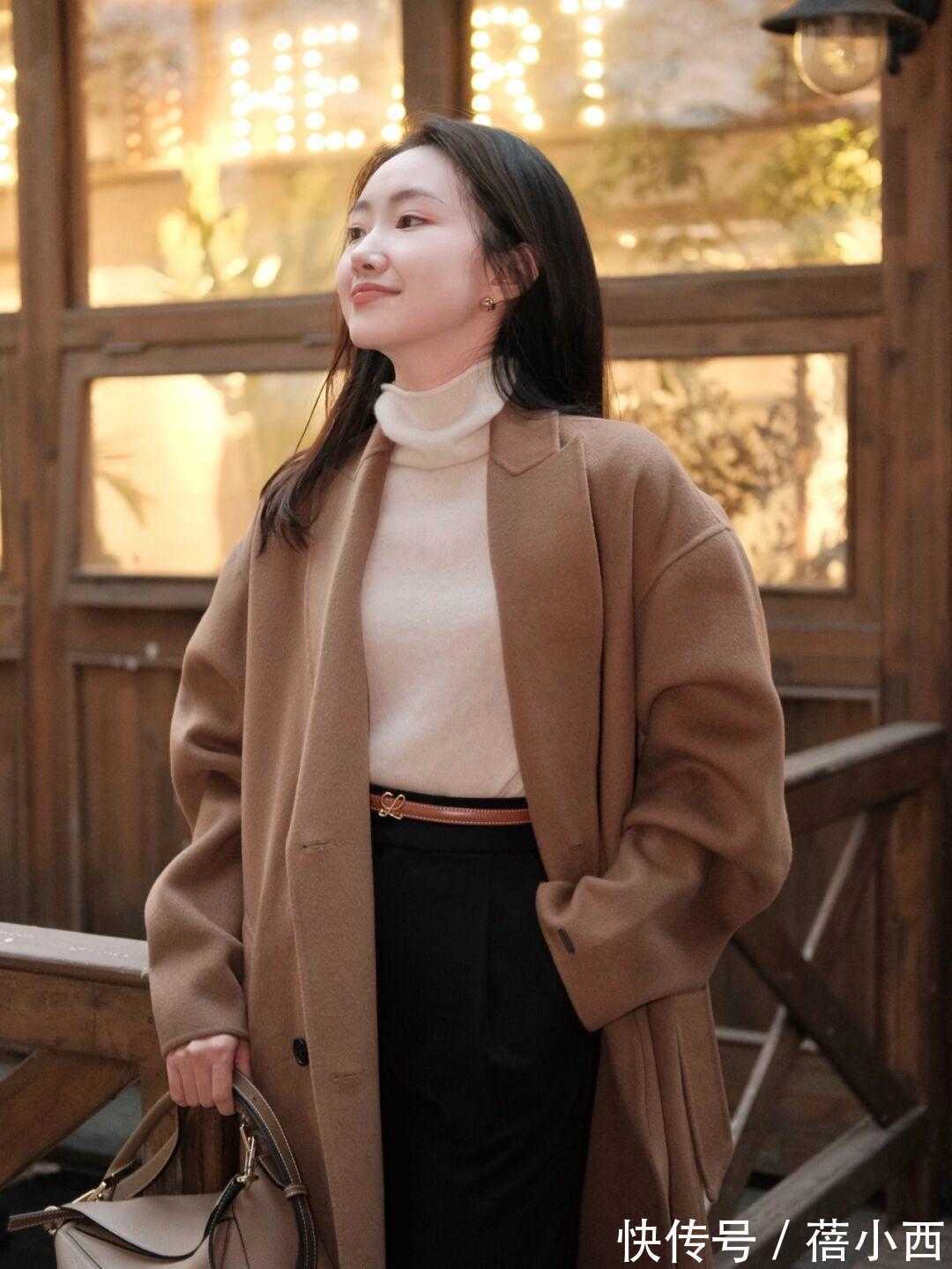 高跟鞋|拒绝花哨!大衣还是“基础款”更高级,好看的版型和颜色都选好了