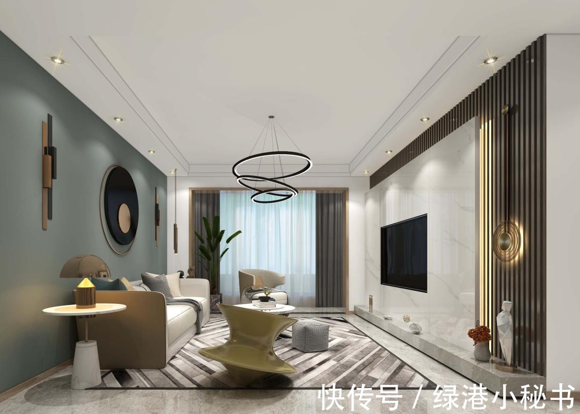 同款|沈阳装修：110平质感现代风格，看完都想拥有同款！