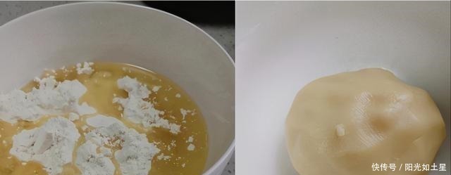 不用烤箱,一个平底锅就能做出,酥的掉渣的豆沙小酥饼!