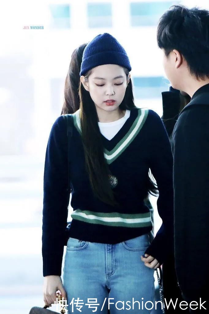 Jennie真是行走中的冷皮女孩种草机