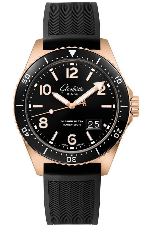 潜水表|格拉苏蒂原创高精准时计,逐浪“潜”行无所畏惧