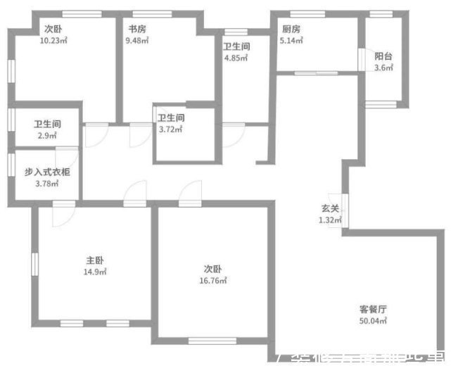 成就|167平美式四居室明快光鲜，不经意中也能成就一种休闲式的浪漫