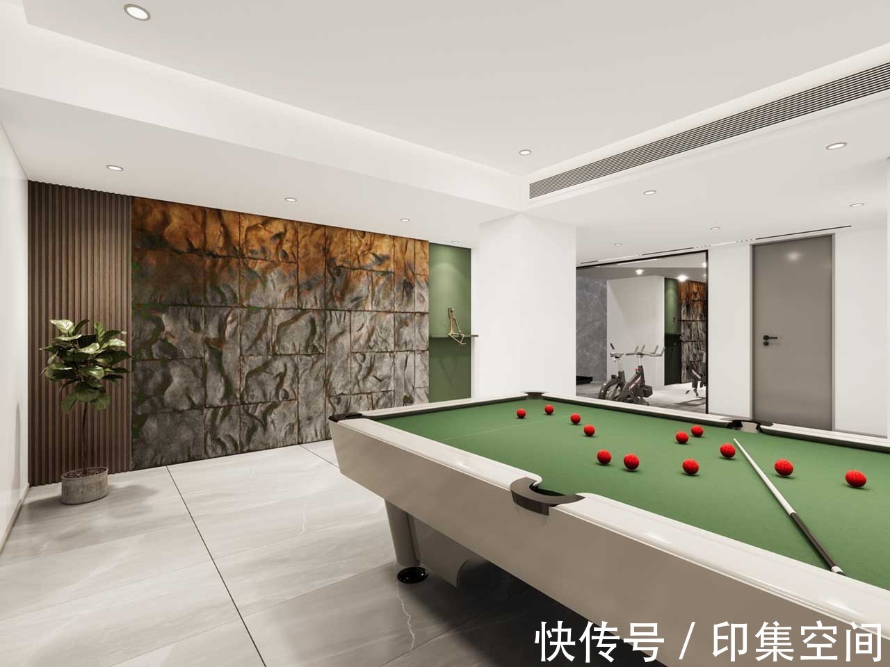 装修设计|鹿山台底跃370㎡现代极简风装修设计