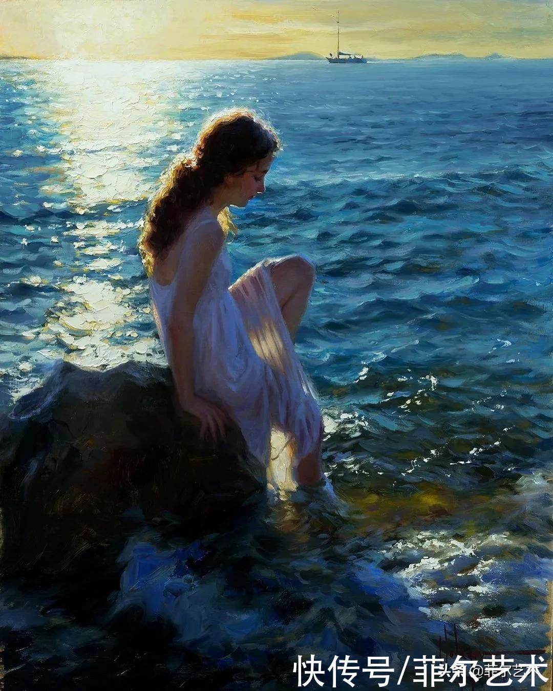 弗拉基米尔&俄罗斯画家弗拉基米尔人体油画里的美女,美得让人难忘