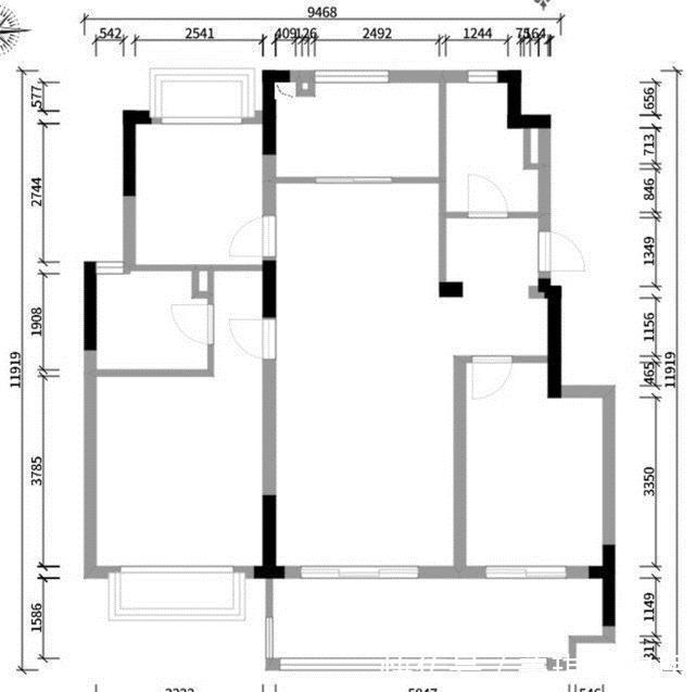 三居室|110平简欧风三居室,温柔的浅色+鲜明亮色的融合温馨不失活力