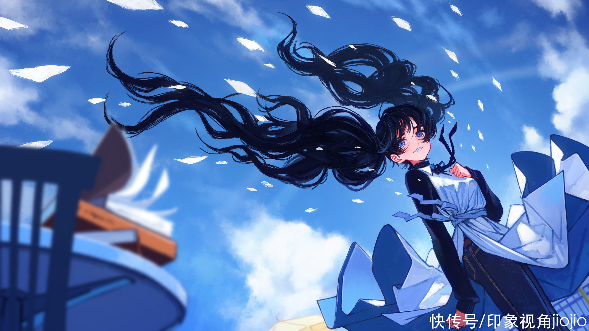 色彩|以少女思绪为题材的插画作品，通过色彩传达情感