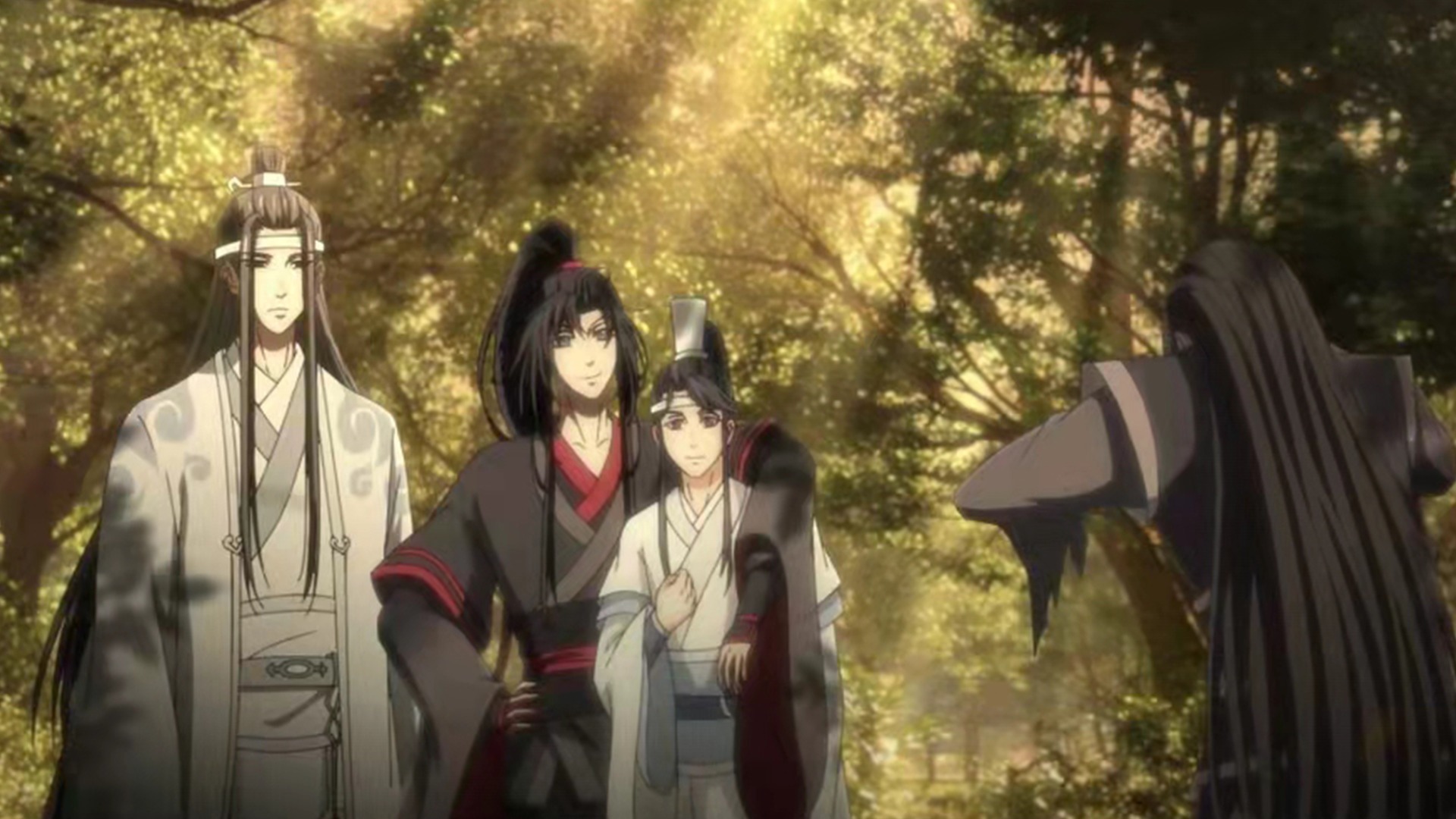 阴虎符@魔道祖师完结,忘羡重回江家祠堂,偷鸡摘枣被还原,网友求出番外