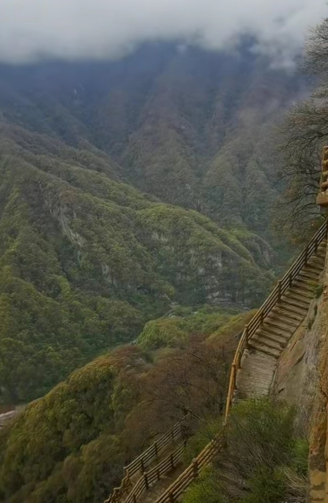 诱人|实拍风景如画的秦岭山