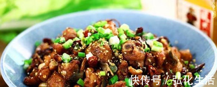 杭椒|美食推荐糖醋排骨、辣子鸡、家常小炒猪肝、韭菜炒豆皮的做法