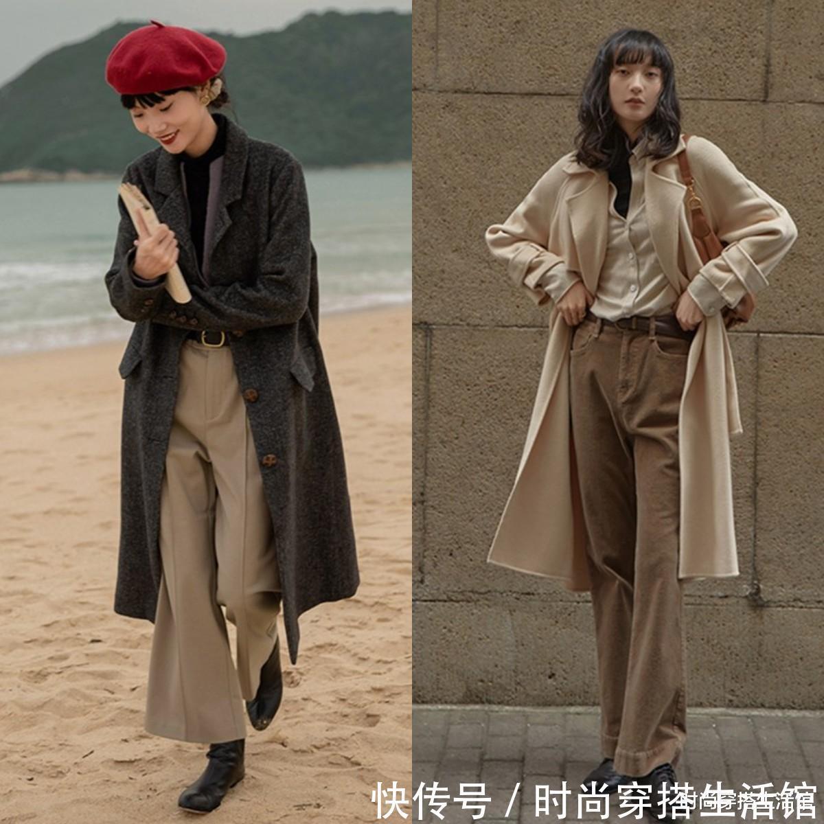 裙子 为什么劝你大衣少配裙子,看看今年流行这3条裤子,时髦又显瘦