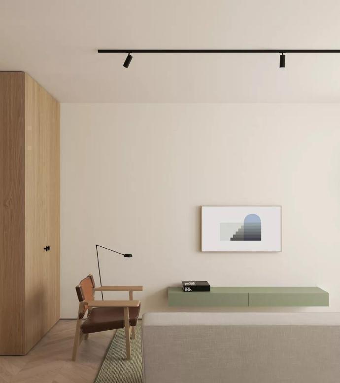 实用|小夫妻的极简主义小两居,简约时尚实用,薄荷绿色真清新,超喜欢