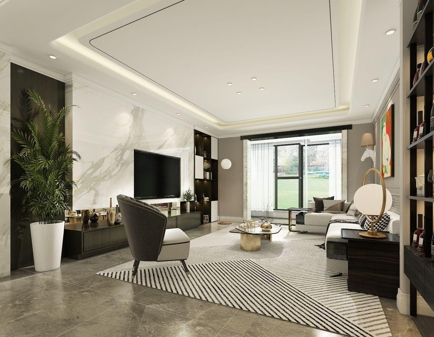 灯光|客厅不够温馨?试试这些设计,让单调的空间变得更温馨