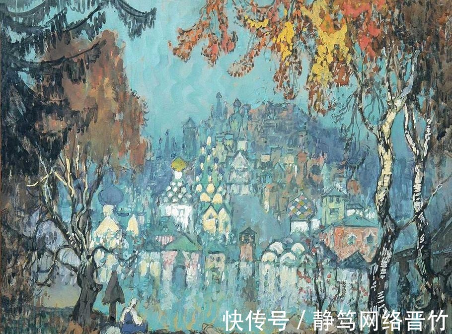 康斯坦丁|俄罗斯印象派画家,康斯坦丁诺维奇加勒巴多夫,油画作品欣赏