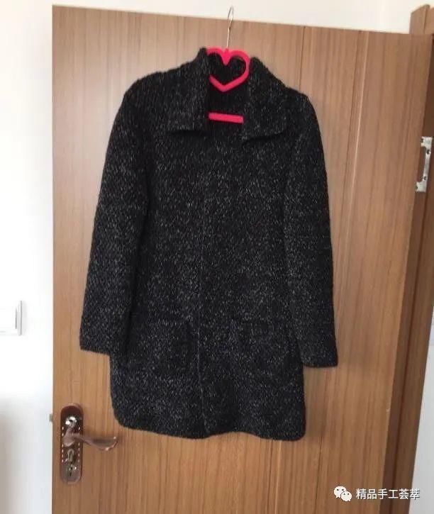 仿淘宝的销量旺款的大衣外套,简单的桂花针很美