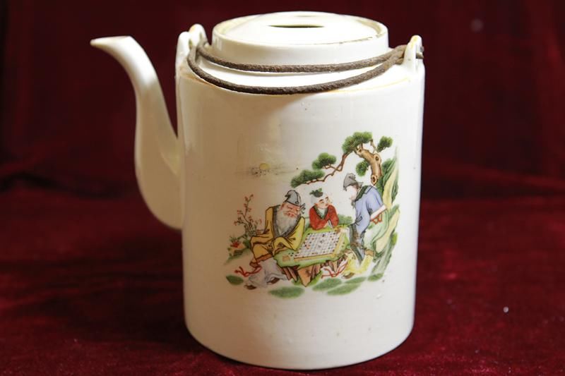  图案|瓷器上的运动图案