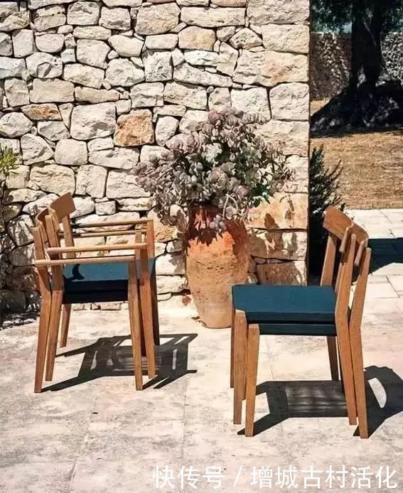 院落|一面石头墙,惊艳整个乡村院落