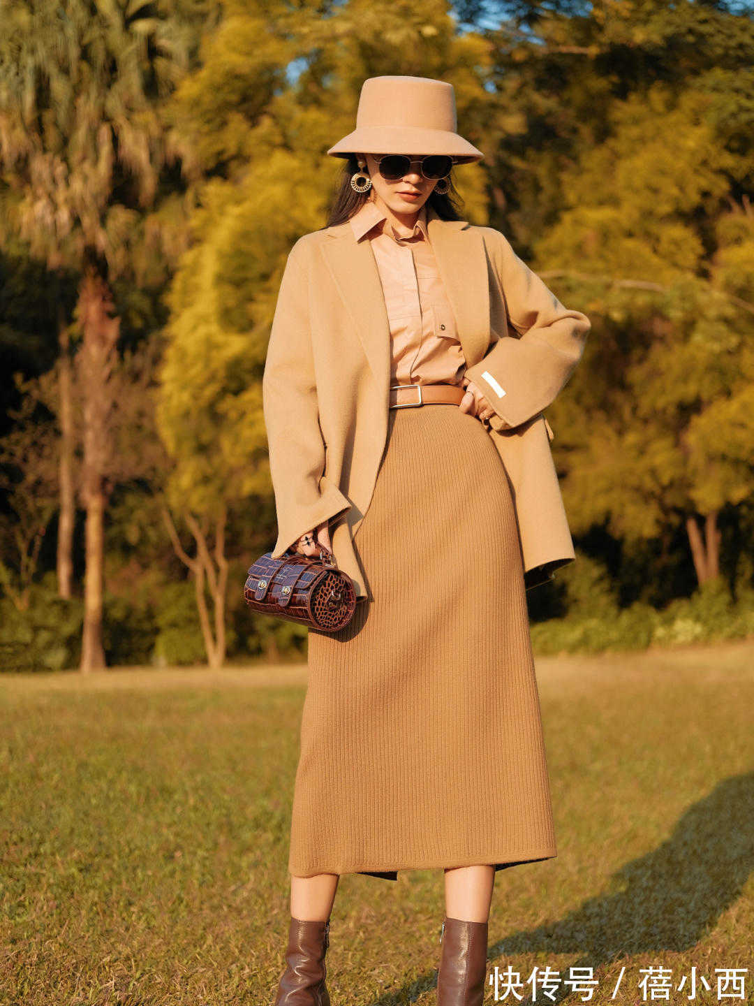 毛呢外套 奔三奔四的女人别穿得太廉价,入冬get这件毛呢外套,优雅又贵气