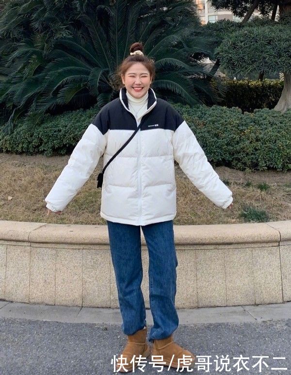 微胖女孩冬季“显瘦”有妙招，分享9套个性冬装，直接照着穿