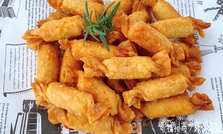 香酥好吃!吃一口就爱上的香酥椒盐糖果肠!