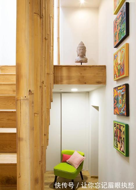 护栏|不花1分钱做楼梯护栏,几根竹子就能搞定,比不锈钢都要好看牢固