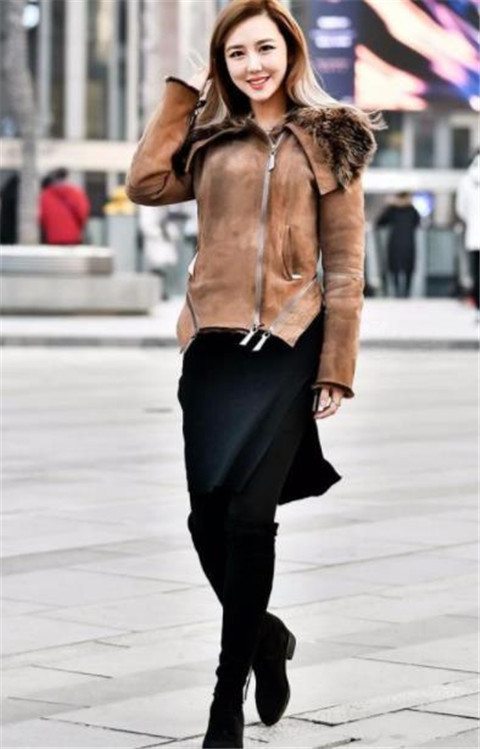 时尚|路人街拍迷人性感的小姐姐,女神范十足