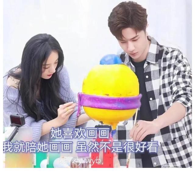 赵丽颖王一博王炸姐弟的小作文，是一个小姐姐配的字，来磕糖