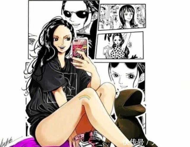 草帽|草帽成员换上现代服装,形象都大变,但最爱的还是罗宾