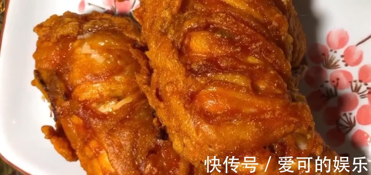 炸鸡腿时裹面粉还是淀粉?2种方式任选其中1种,担保外焦里嫩!