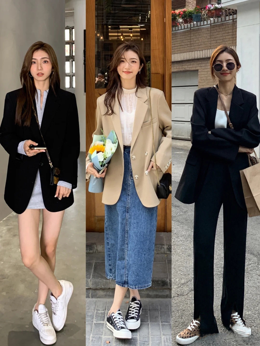 西装外套穿搭分享，休闲时尚又高级百搭，可打造多种风格还好搭配