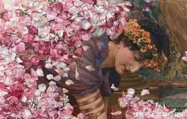 晚期|十九世纪晚期英国著名画家Alma Tadema