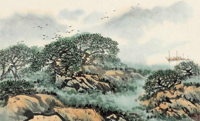 诗人@王维很有意境的一首诗,每一句都是充满了诗意,读来令人拍案叫绝