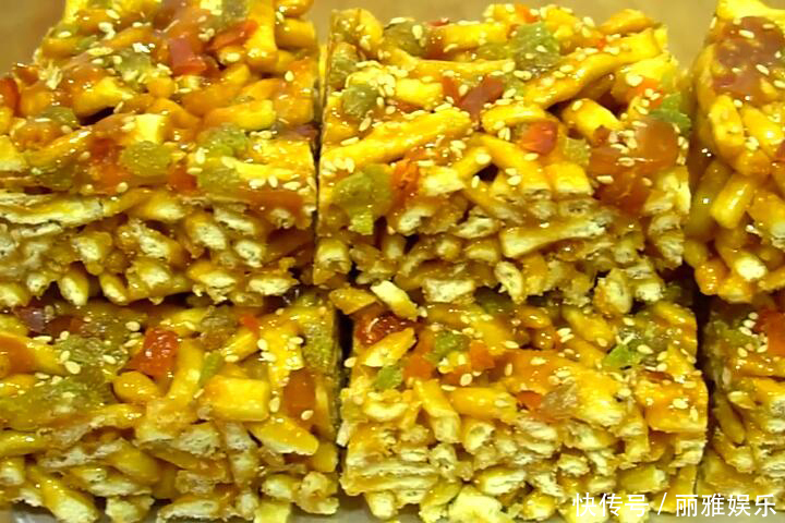 家庭自制沙琪玛,香甜酥脆,营养美味无添加,做法超简单