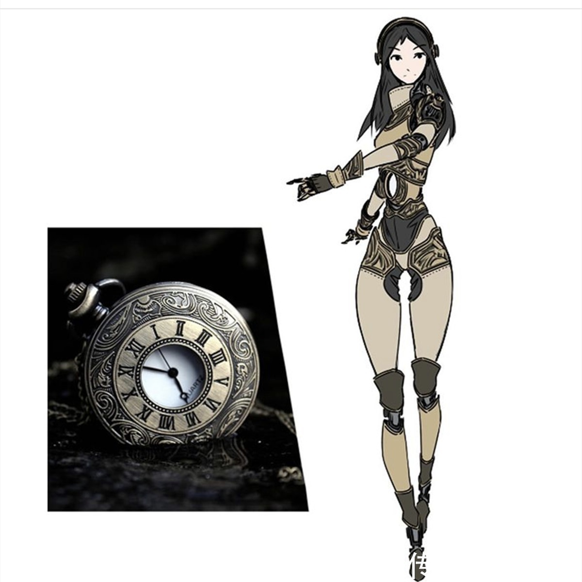 饰品|当金属遇上二次元,不仅沉重的质感有了,还可以展现出古典美来